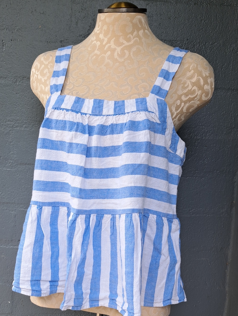 LOFT Womens Striped Tank Top Size S
